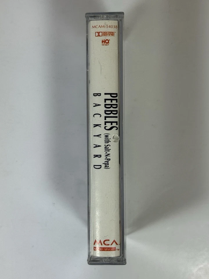 Pebbles With Salt N Pepa Backyard Maxi Single (Cassette Tape, 1991) MCA Records - Image 3 of 4