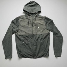 Vuori Sunday Element Jacket Size Medium Style V215 ,color Ink Heather