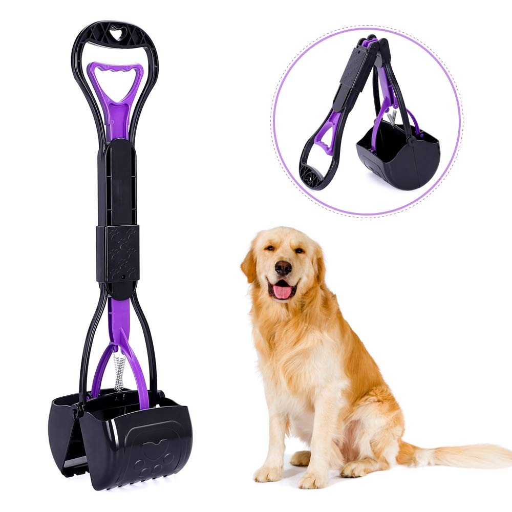 Portable Pet Pooper Scooper for Dogs and Cats, Foldable Dog Poop Scooper for ...