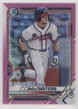 2021 Bowman Chrome Prospects Mega Box Pink Mojo Refractor /199 Drew Waters 10nl