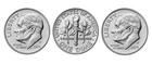 2025 P & D Roosevelt Dime Set (2 Coins) from P & D ROLLS . FREE SHIPPING!