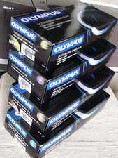 COLLECTIBLE Set of 4 Olympus Infinity Stylus Zoom Deluxe 35m Film Camera NEW