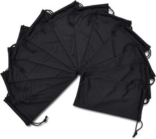 Sunglasses Case, Microfiber Drawstring Pouch, Safety Eyeglass Bags, Non-Scratchi