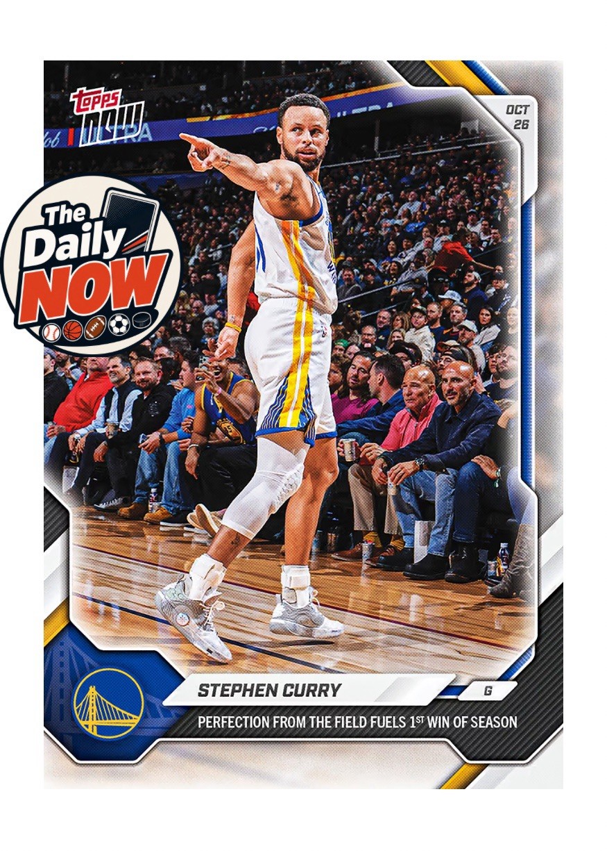 Stephen Curry Perfect 8-8 - 2026-27 NBA Topps NOW - Card 36 Presale