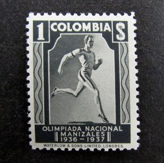 nystamps Colombia Stamp Mint OG H €50 O9y1690
