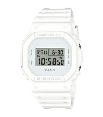 Casio G-SHOCK Herrenuhr Digital Licht Weiss 20BAR DW-5600WW-7ER