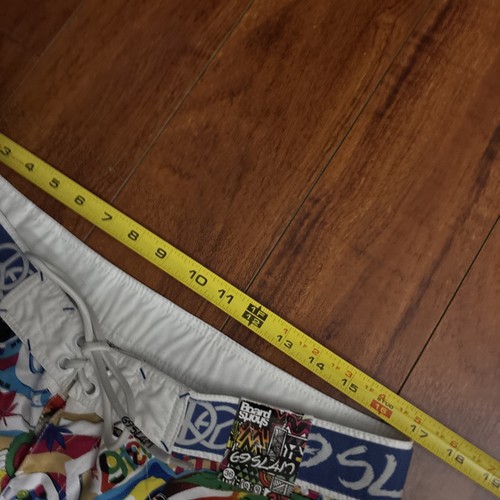 69 SLAM Board Shorts Trunks Men’s 36 Play Loud Happie Hippie Psychedelic Beach - Picture 11 of 11
