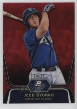 2012 Bowman Platinum Prospects Red Refractor 14/25 Jedd Gyorko #BPP15 n1u