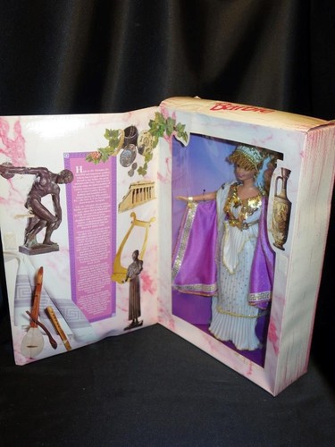 1996 GRECIAN GODDESS Barbie Great Eras Collection #15005 NRFB Damaged Box - 第 11/19 張圖片