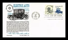 DR JIM STAMPS US COVER ELECTRIC AUTO TRANSPORTATION SERIES FDC ARISTOCRAT CACHET
