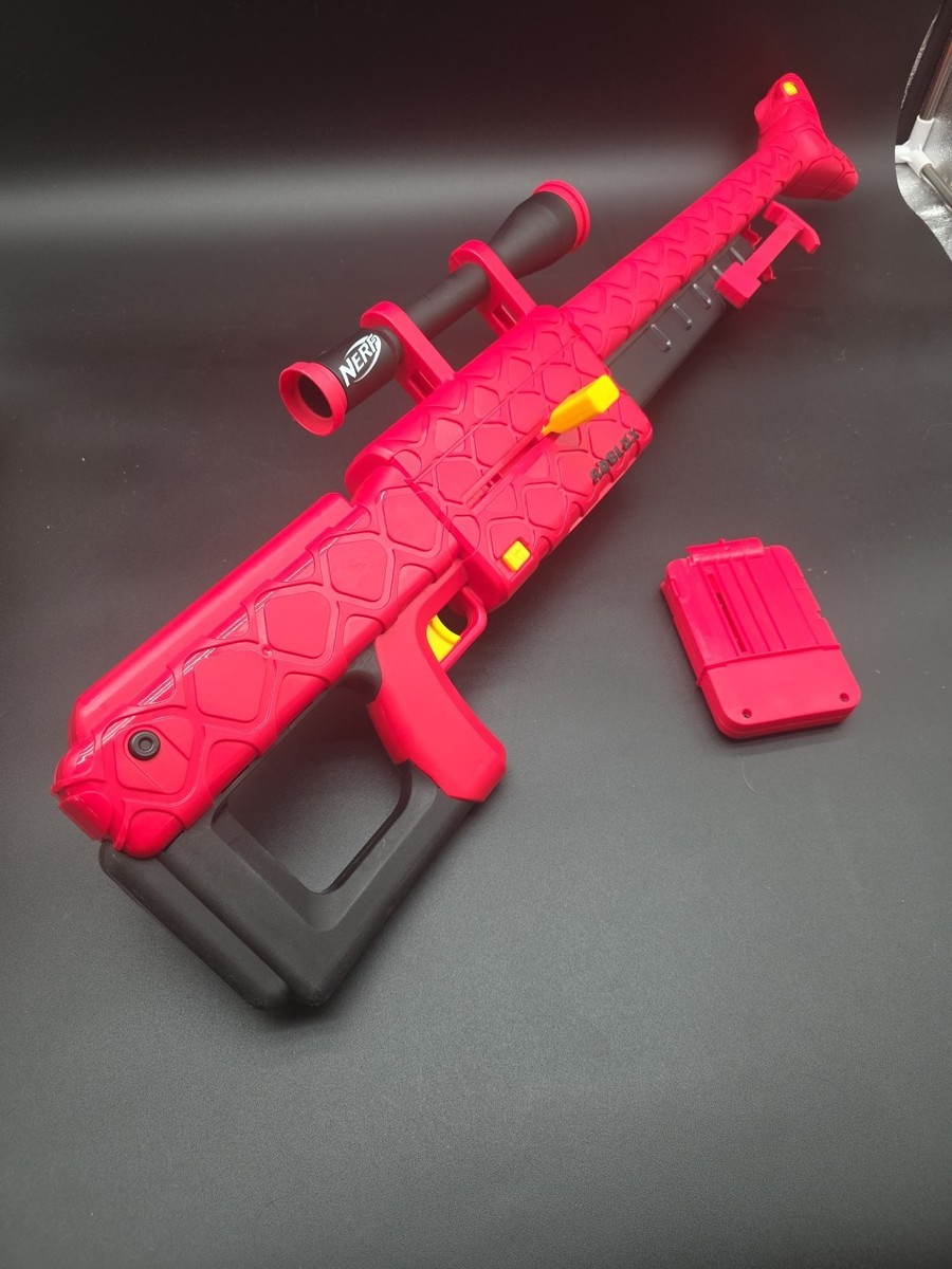 Nerf Roblox Zombie Attack Viper Strike Sniper with Scope Clip and