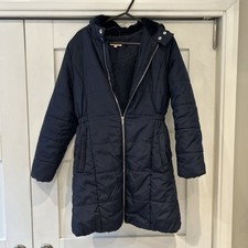 Girls Blue Zoo Coat Age 11-12yrs
