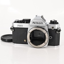 Nikon FM2 SLR Film Camera Body FM-2 Chrome #614