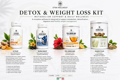 Etna Wellness Detox & Weight Loss Kit for Metabolism and Wellness