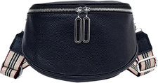 Leather Fanny Pack for Women - Minimalist Crossbody Sling Bag  Genuine Leather