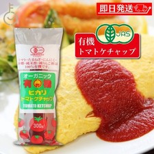 Hikari Organic Tomato Ketchup 300g No Additives Tube