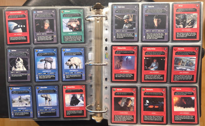 SWCCG / Star Wars CCG Hoth Complete 162 Card Set NM Set BB Limited EX-NM