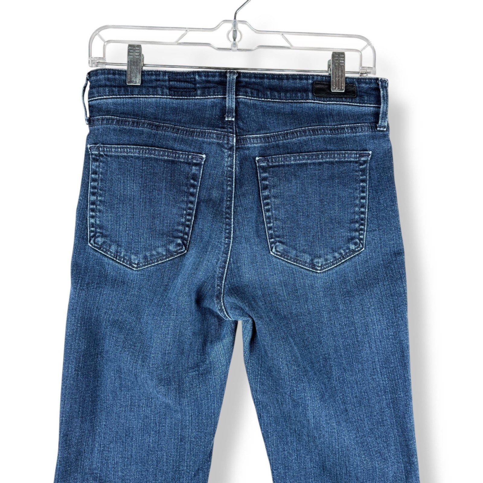 AG Adriano Goldschmied Janis High Rise Flare Jeans Womens Size 28 Made In USA thumbnail 8