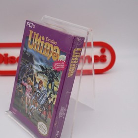 NES Nintendo Game ULTIMA: EXODUS - NEW & Factory Sealed with Authentic H-Seam!