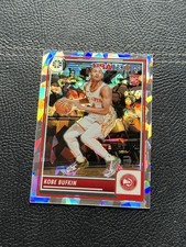 2023-24 Panini Hoops Premium Stock Kobe Bufkin Cracked Ice RC #137 Hawks