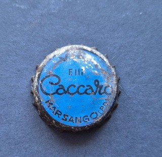 Caccaro Padova tappo corona vino wine bottle cap Italy chapa Kronkorken