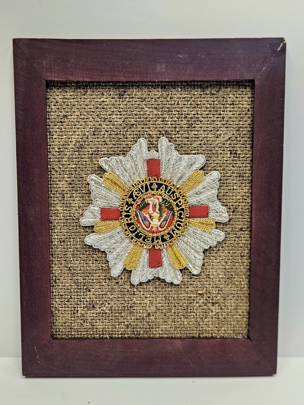 KNIGHT GRAND CROSS ORDER OF SAINT MICHAEL AND SAINT GEORGE UNITED KINGDOM PATCH