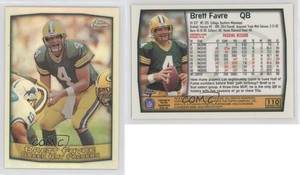 1999 Topps Chrome Refractor Brett Favre #110 HOF