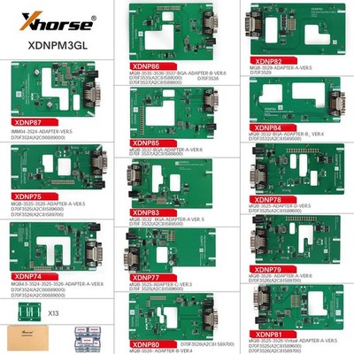 Xhorse XDNPM3GL MQB48 Adapter Full Package Without Soldering For Key Tool Plus