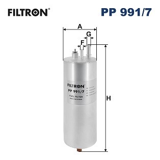 PP 991/7 FILTRON Fuel Filter for VW