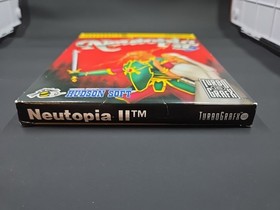 Neutopia 2 (II) TURBOGRAFX-16 Complete In Box, Tested, Fast Ships 