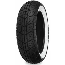 Shinko 723 Whitewall Front Scooter Tire - 120/70-10 87-4265