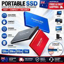 16TB Mass Storage Portable SSD USB3.2 External Hard Drive High