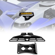 Front Hood 6-12" LED Light Bar Mount For Yamaha YXZ1000R All Models 2019-2025