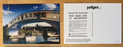 Blue Line Cruisers Braunston Boatyard Postcard (Limited Edition of 100)