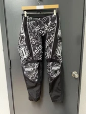 Shift Live Out Loud ASSAULT Racing Motocross Tactical Black Skull Pants Size 28