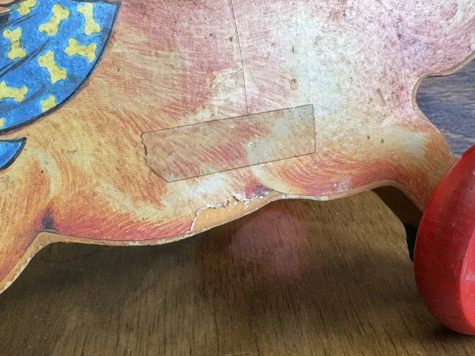 Ruedas de carreras de juguete de madera Schylling Lab & Retriever para perros Foto 2 de 4