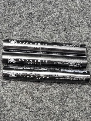 Avon True Color Flawless Concealer Stick Light Medium 2g 0.07oz Lot 3 New