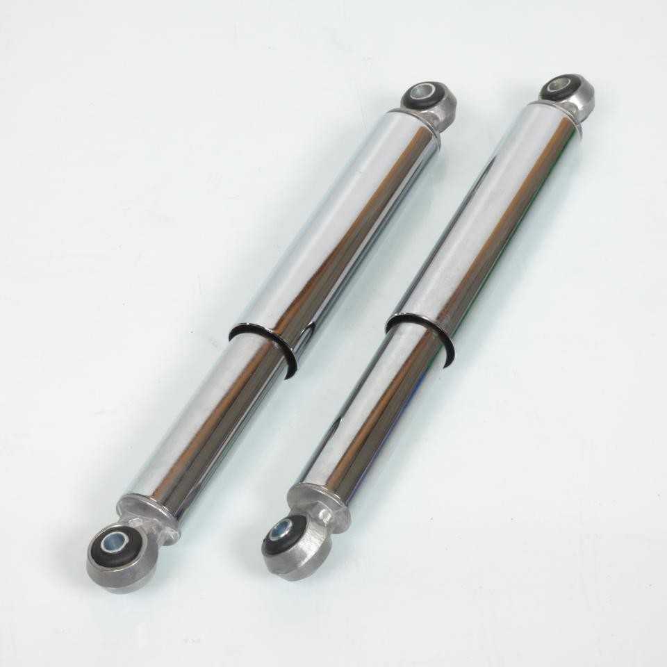 Amortisseur arrière chromé lisse 285mm de haute finition pour MBK 51