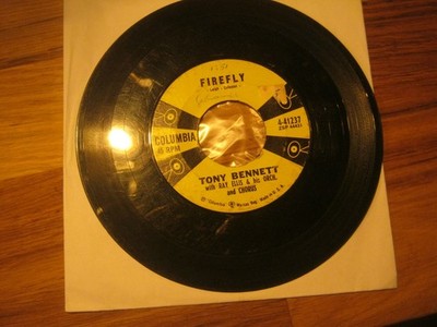 Tony Bennett-Firefly/The Night that heaven fell1958USA4-41237gut bis akzeptabel