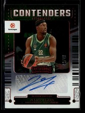 Jerian Grant 2025-26 Contenders EuroLeague Contenders Auto Red 42/49 [wyf33