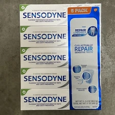 Sensodyne 980066854 3.4oz. Repair and Protect Toothpaste - 5 Pieces