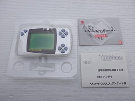 AS IS-WonderSwan Console (SW-001 Pearl White) WonderSwan JP GAME. 9000025337274