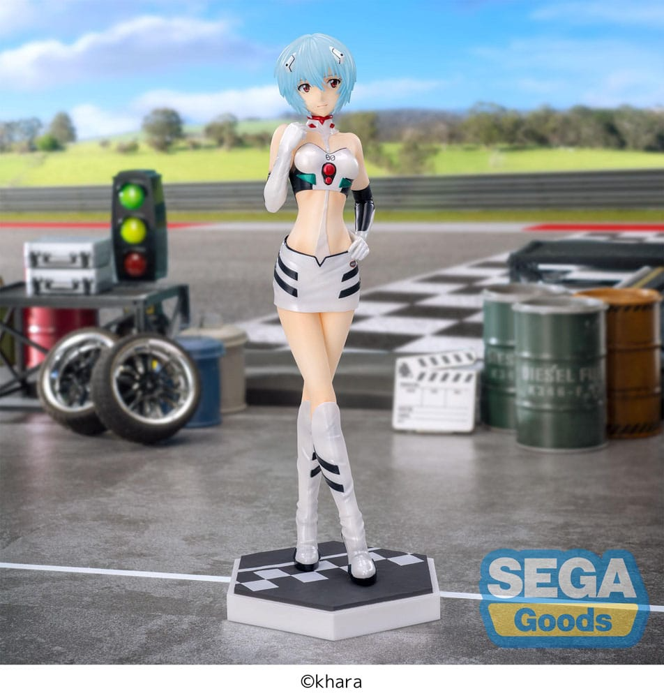 SEGA Goods Neon Genesis Evangelion - Luminasta Prize Figure - Rei Ayanami Racing