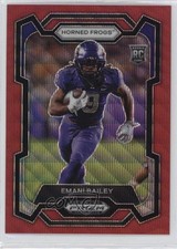 2024 Panini Prizm Draft Picks Ruby Wave Prizm Emani Bailey #158 19l7