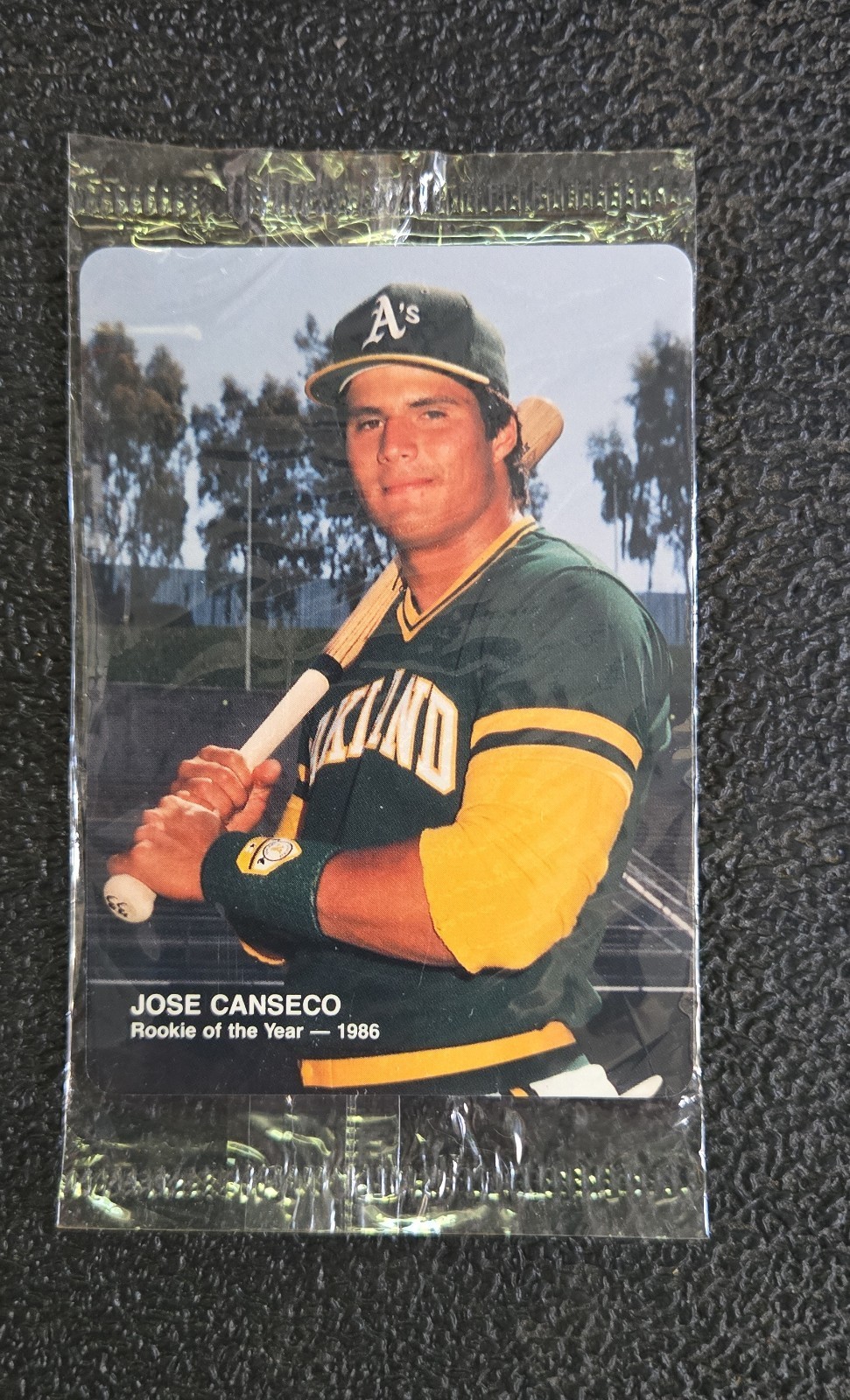 1989 Mother's Cookies Oakland Athletics Rookies of the Year - Jose Canseco #1