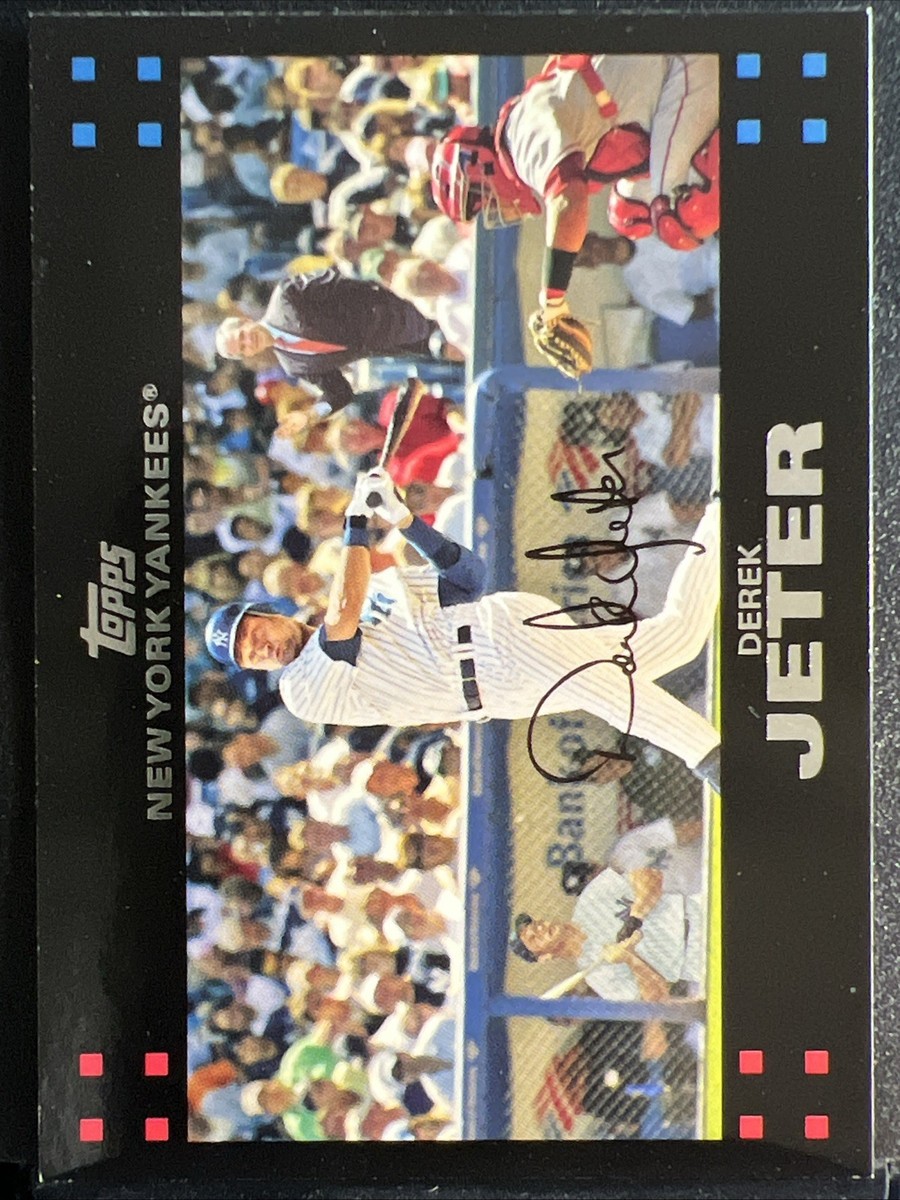 2007 Topps #40 Derek Jeter New York Yankees George Bush Mickey Mantle SP