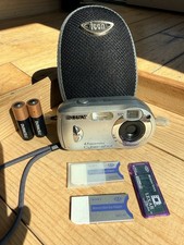 Sony Cyber-shot DSC-P41 4.1MP Digital Camera - Silver W/ Memory Stick Case