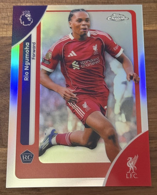Riri0328★ 2026 Topps Chrome Premier League Refractor Rio Ngumoha Rookie