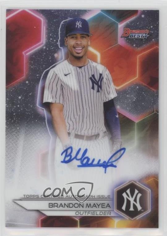 2023 Bowman's Best Best of 2023 Auto Brandon Mayea #B23-BM Auto r9d