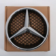 Front Chrome Grille Star Emblem Fit For 2008-13 Mercedes-Benz C300 C200 W204